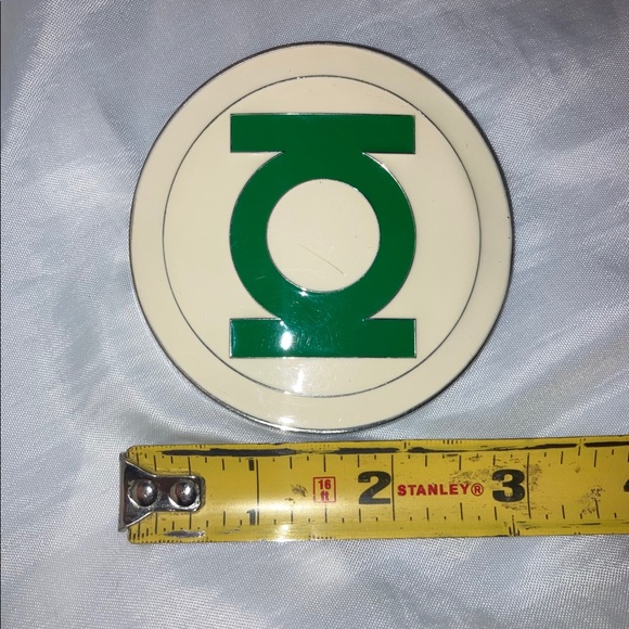 Vintage 1990s DC Green Lantern Belt Buckle - Picture 3 of 4